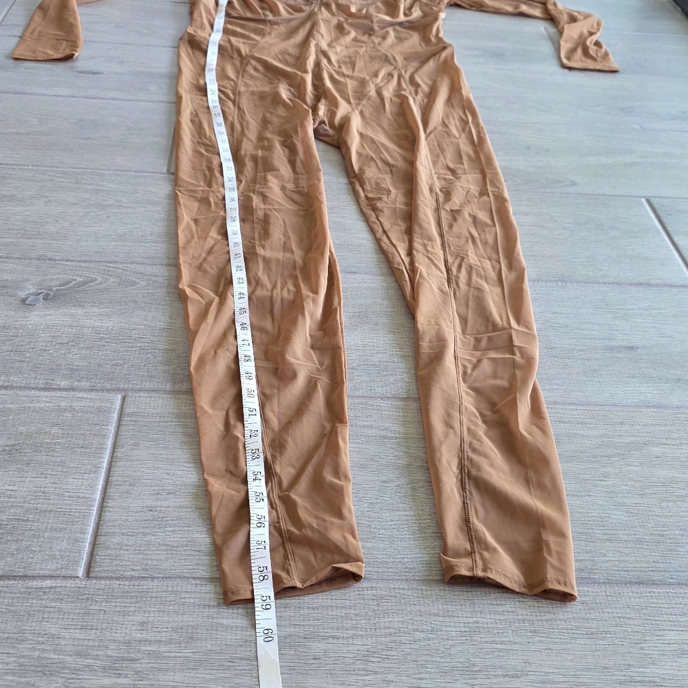 SKIMS Ultra Fine Mesh Catsuit One Piece Jumpsuit Bronze 3X Underwire NWT - Picture 8 of 16